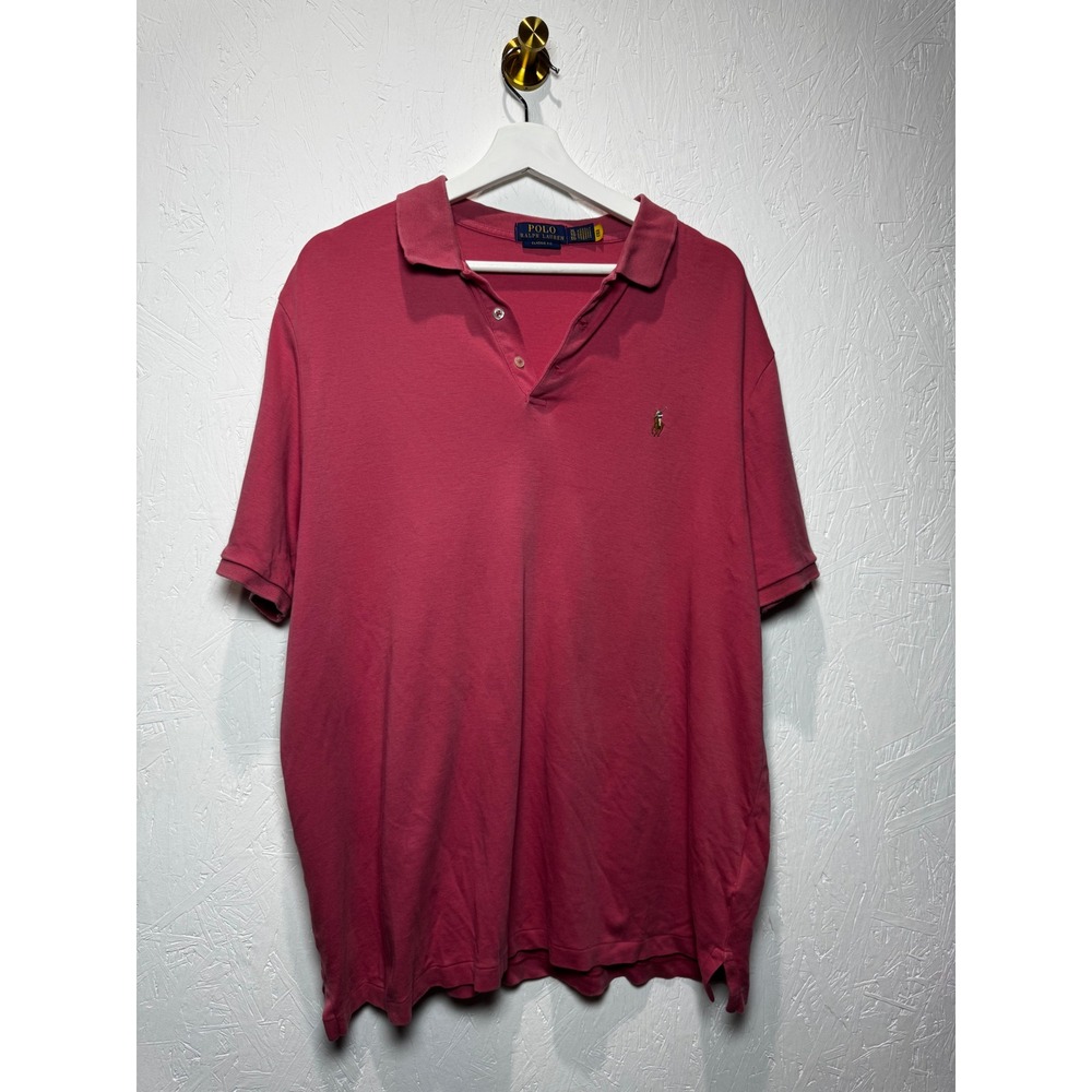 Polo Ralph Lauren Mens Classic Fit  Pique Polo Shirt XL Short Sleeve